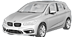 BMW F45 U2893 Fault Code